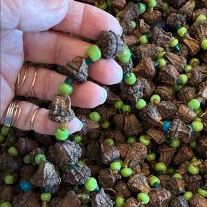 ✴️vtg hanging bead curtain